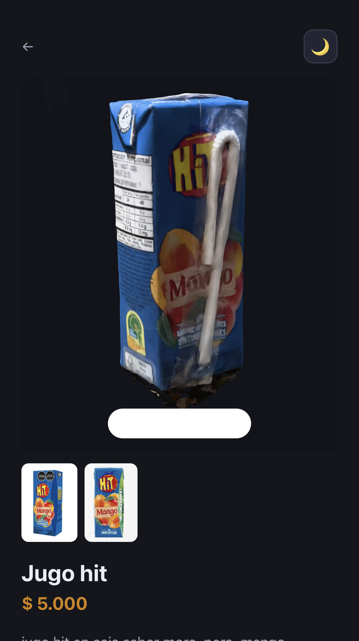 Visor 3D de un producto con AR en idear
